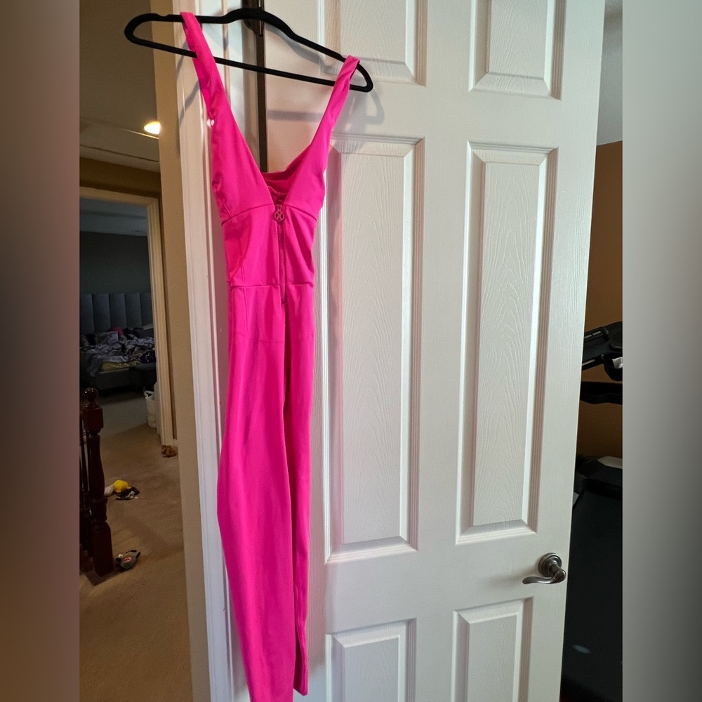 Savage X Fenty Hot Pink jumpsuit
